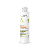 A-DERMA Exomega Control Zvláčňující pěnivý gel 200 ml