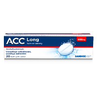 ACC LONG 600 mg x 20 šumivých tablet