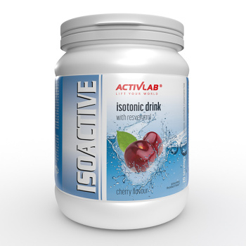 ACTIVLAB Isoactive iontový nápoj s resveratrolem višeň 630 g (Iontové nápoje) - Iontové